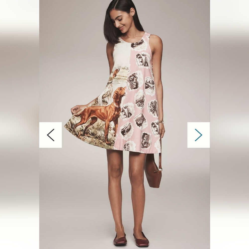 Keiko Mini Dress by Maeve Anthropologie Size Med - Picture 3 of 13